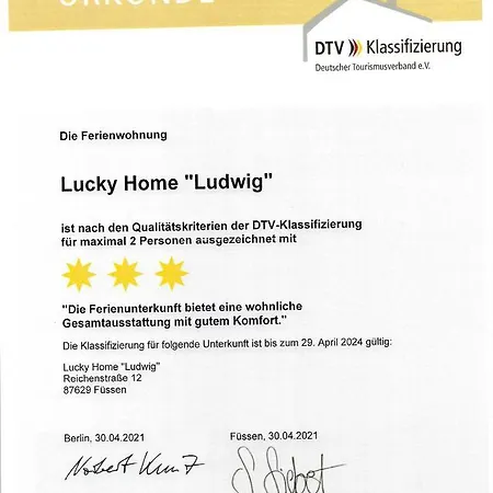 Lucky Ludwig Apartment Fussen
